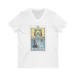7 The Chariot | Major Arcana| Jersey Short Sleeve V-Neck Tee S/M/L/XL/XXL